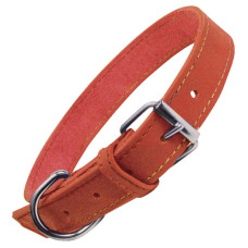 Coleira em pele Rosa